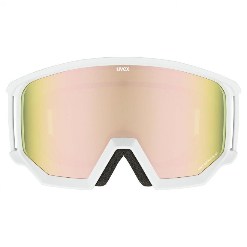 lyžařské brýle uvex athletic CV white mat S2