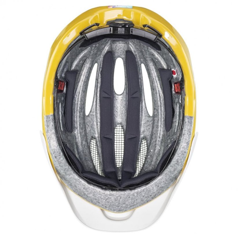 cyklistická helma uvex true sunbee-white - Velikost: M (55-58 cm)