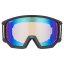lyžařské brýle uvex athletic CV black mat orange S2
