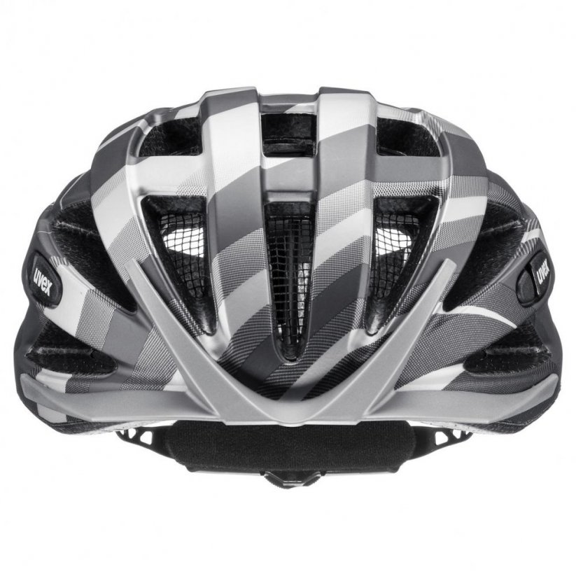 cyklistická helma uvex air wing cc black silver mat - Velikost: S (52-57 cm)