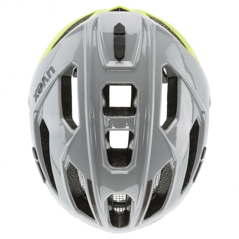 cyklistická helma uvex gravel x rhino-neon yellow
