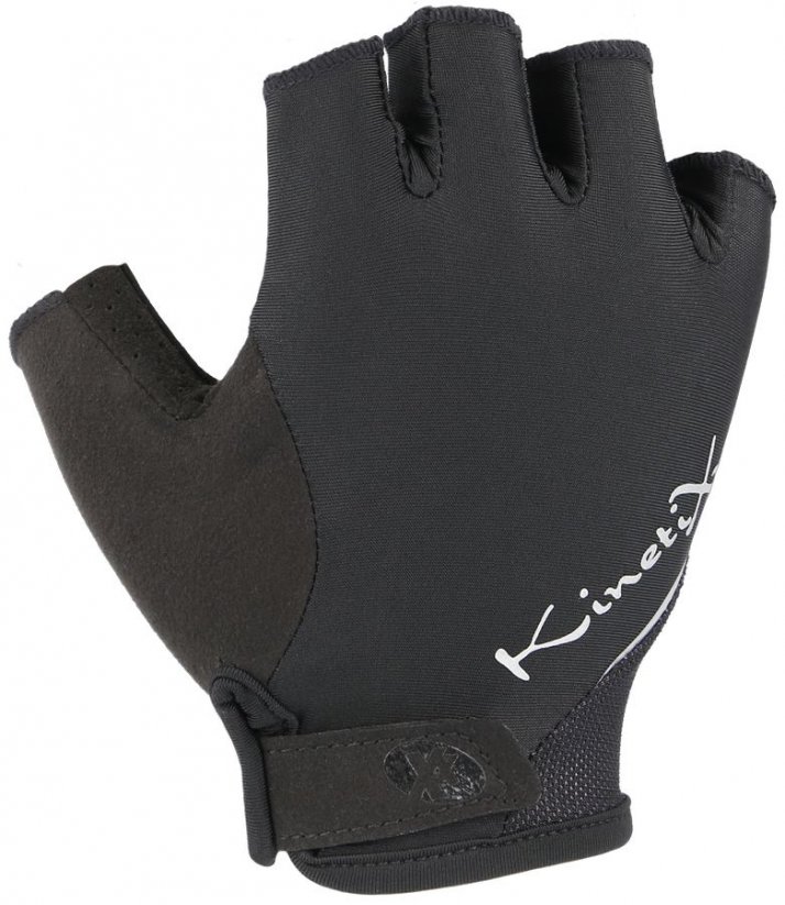 cyklistické rukavice KinetiXx Luisa black - Velikost: 7.5