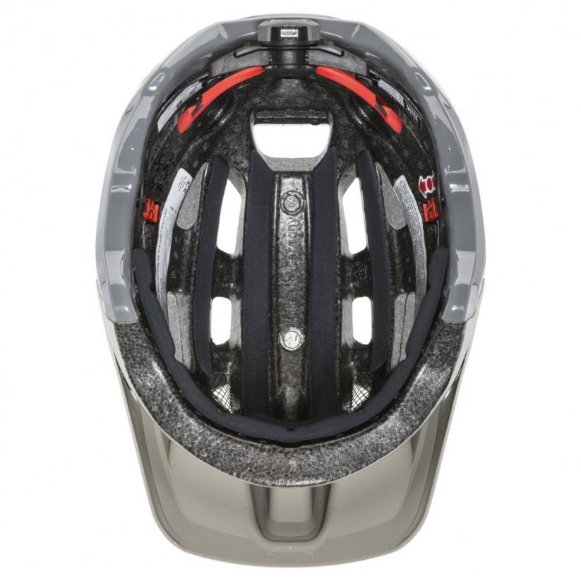cyklistická helma uvex finale 2.0 Tocsen sand-dark rhino mat