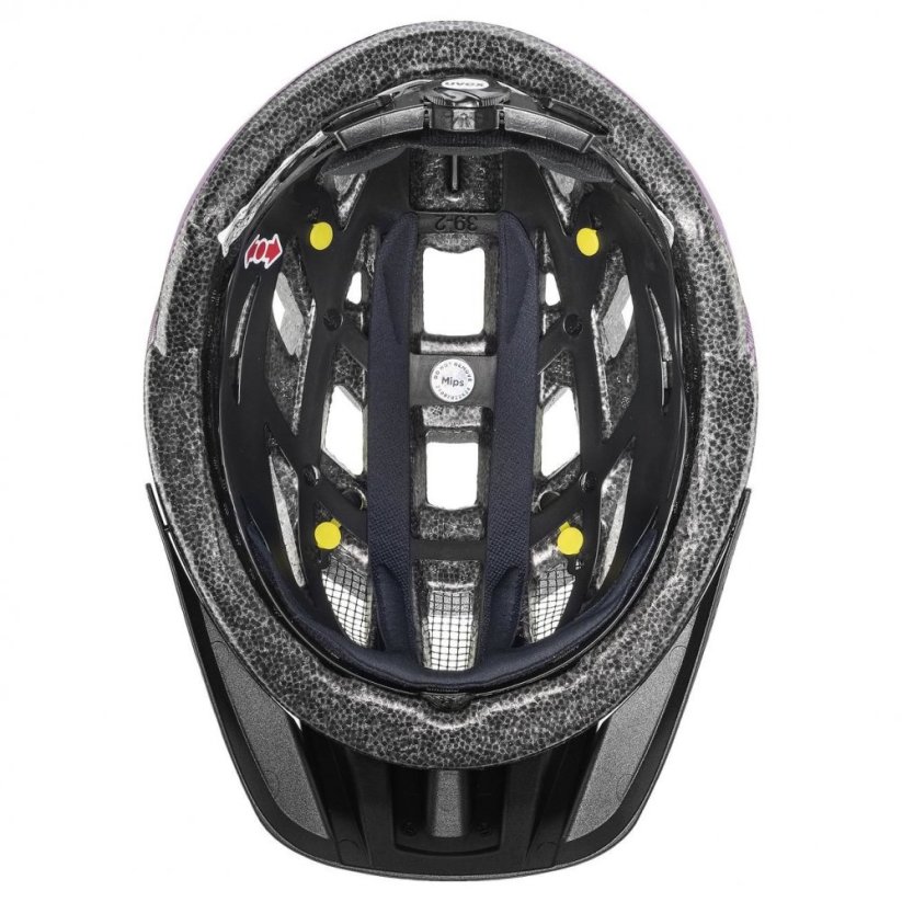 cyklistická helma uvex i-vo cc MIPS black-plum matt