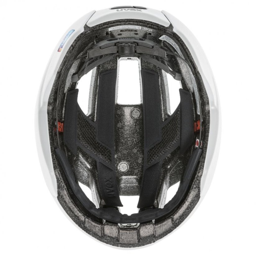 cyklistická helma uvex rise white