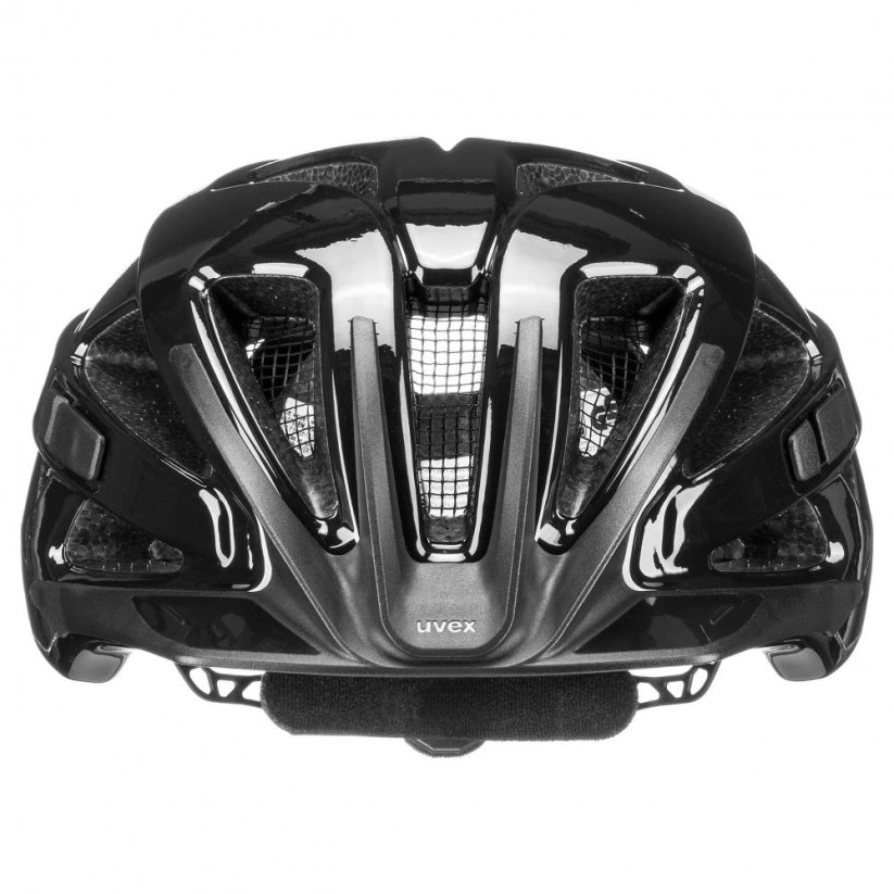cyklistická helma uvex active black shiny