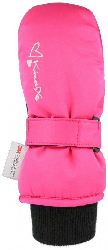 lyžařské rukavice KinetiXx Candy M. pink