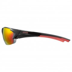sportovní brýle uvex blaze III black red