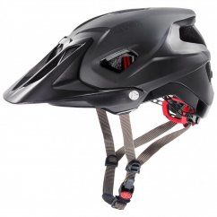 cyklistická helma uvex quatro integrale black mat