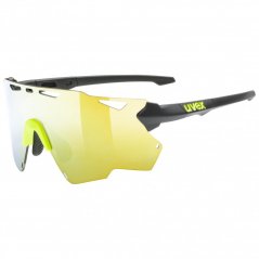 sportovní brýle uvex sportstyle 228 black yellow mat s3