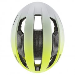 cyklistická helma uvex rise  cc Tocsen yellow-silver mat