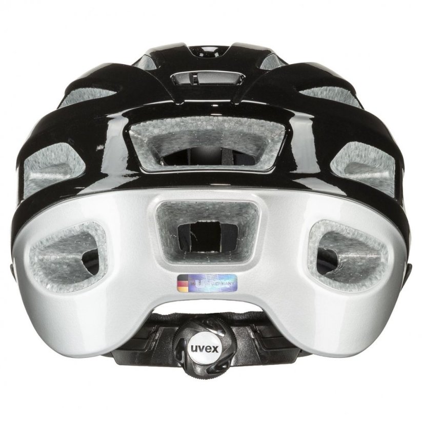 cyklistická helma uvex true black-silver - Velikost: M (55-58 cm)