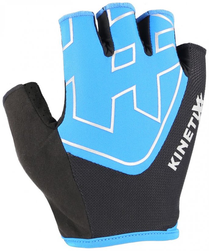 cyklistické rukavice KinetiXx Loreto blue - Velikost: 7