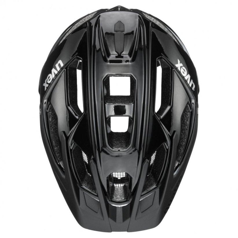 cyklistická helma uvex quatro all black