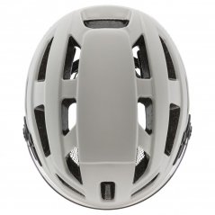 cyklistická helma uvex finale visor sand-white mat