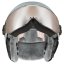 lyžařská helma uvex rocket jr visor rhino - blush mat