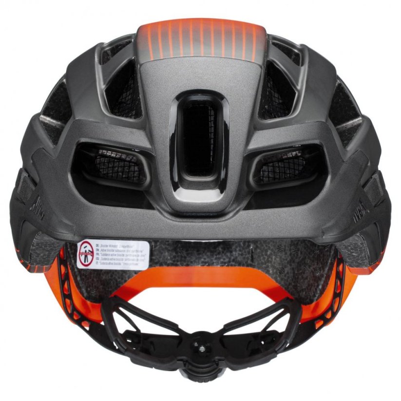 cyklistická helma uvex finale 2.0 Tocsen titan-orange - Velikost: S (52-57 cm)