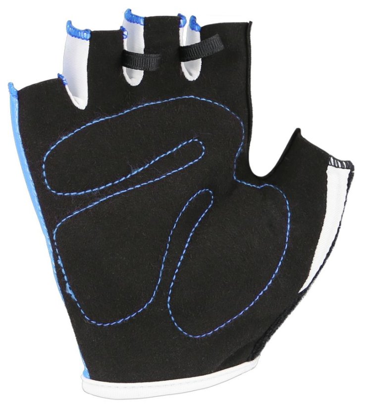 detské cyklistické rukavice KinetiXx Lenny blue - Veľkosť: 4
