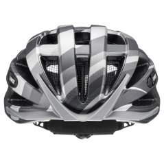 cyklistická helma uvex air wing cc black silver mat