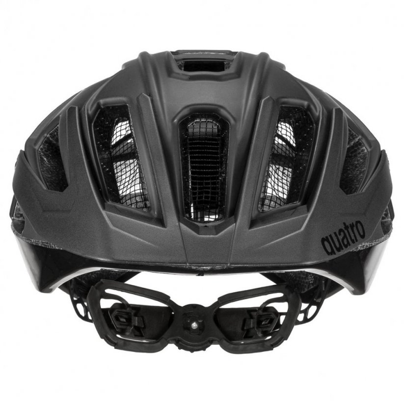 cyklistická helma uvex quatro cc all black