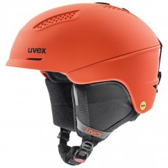 lyžařská helma uvex ultra MIPS fierce red mat