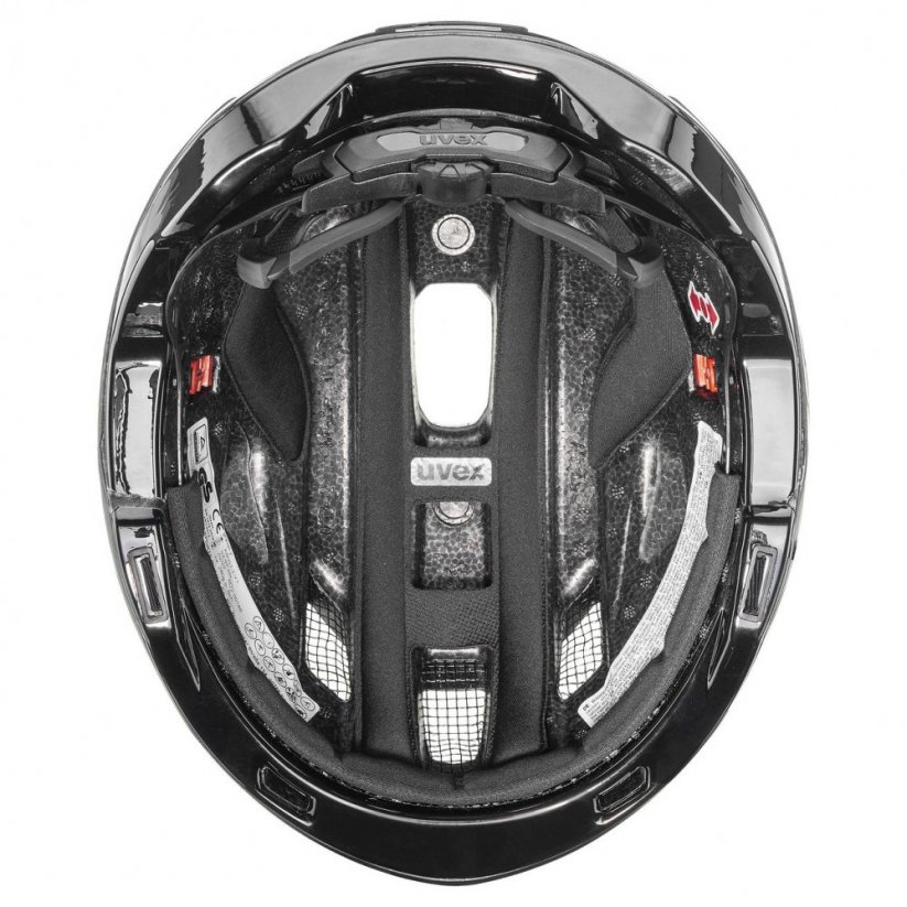 cyklistická helma uvex gravel y black mat - Velikost: L (56-61 cm)