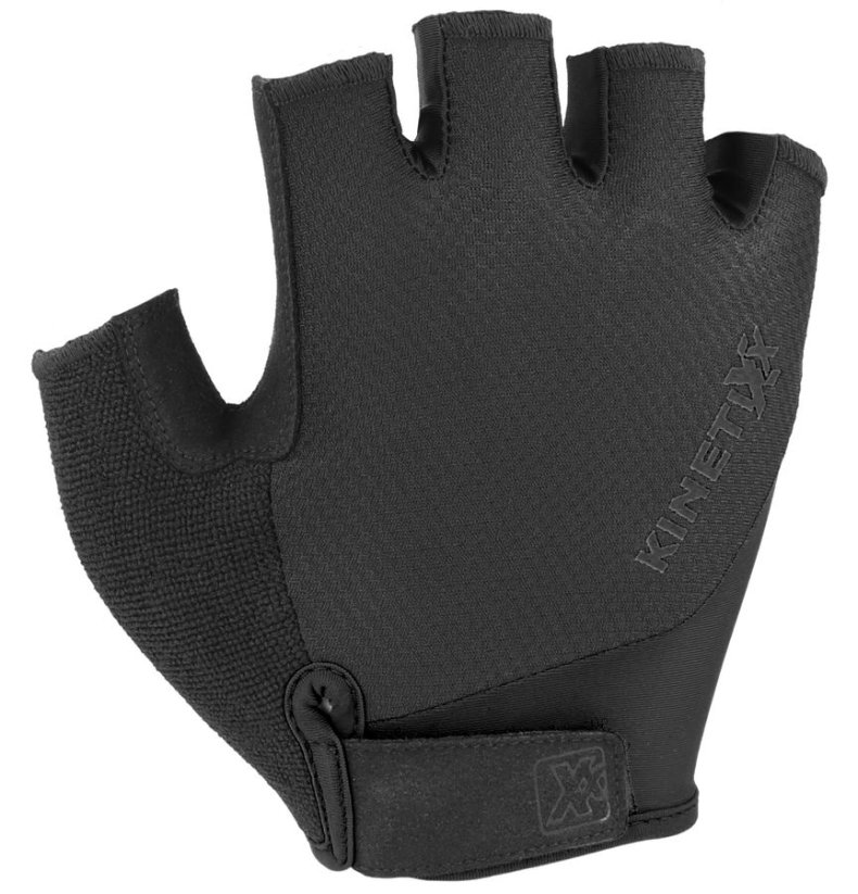cyklistické rukavice KinetiXx Levi black - Velikost: 10.5