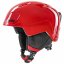 lyžařská helma uvex Heyy candy red - Velikost: XS (51-55 cm)