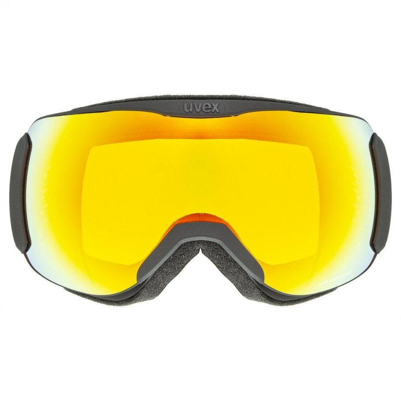 lyžařské brýle uvex downhill 2100 CV black mat orange S1