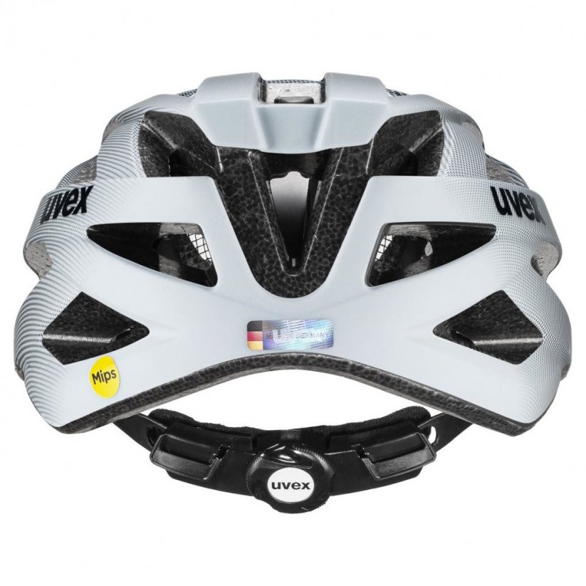 cyklistická helma uvex i-vo cc MIPS black-cloud matt