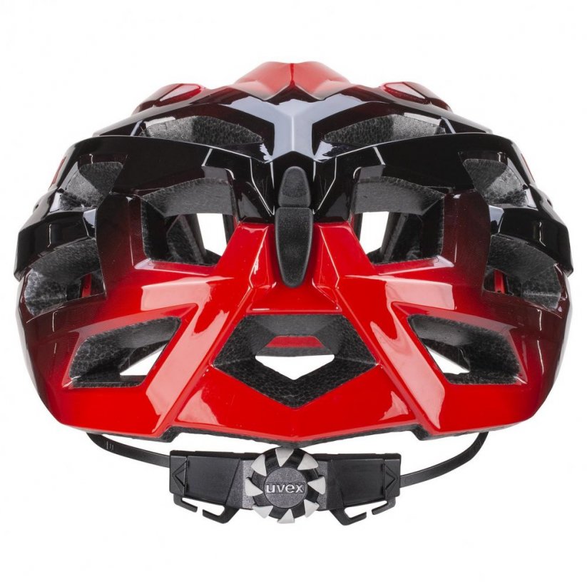 cyklistická helma uvex race 7 black red - Velikost: L (55-61 cm)