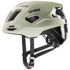 cyklistická helma uvex gravel y olive-black mat