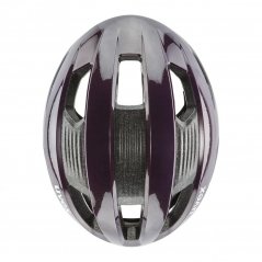 cyklistická helma uvex rise cc plum-black mat