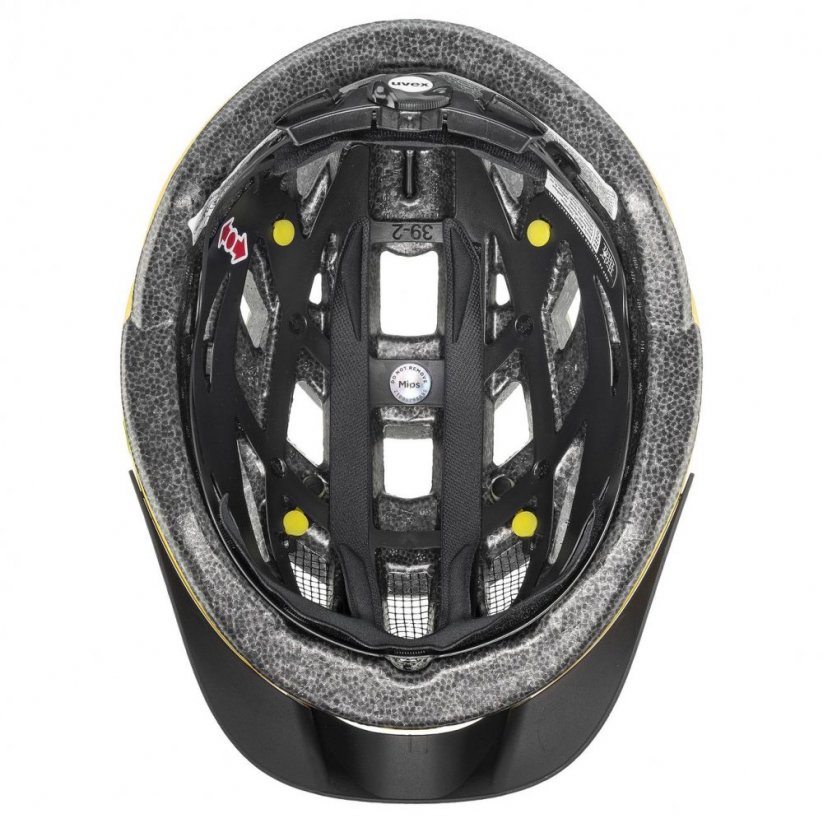 cyklistická helma uvex city i-vo MIPS sunbee mat - Velikost: S (52-57 cm)