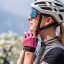 cyklistické rukavice KinetiXx Leni pink melange - Velikost: 7