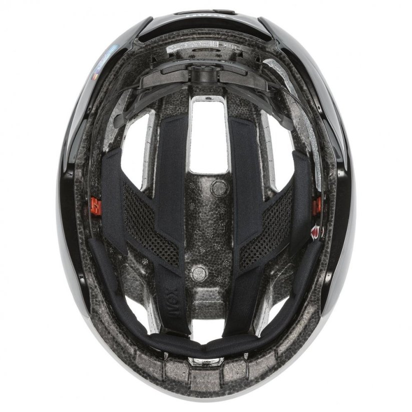 cyklistická helma uvex rise sand-black - Velikost: L (56-59 cm)