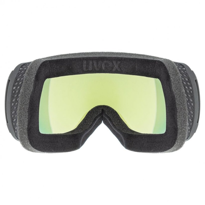 lyžařské brýle uvex downhill 2100 CV race black lime S2