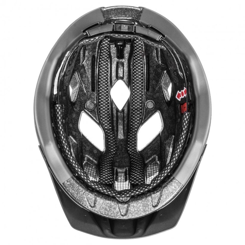 cyklistická helma uvex city active black mat