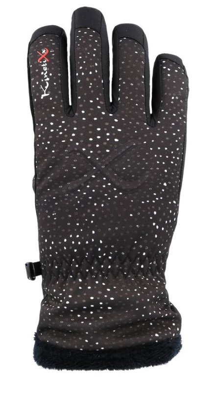 lyžařské rukavice KinetiXx Ada GTX® print dots - Velikost: 7.5