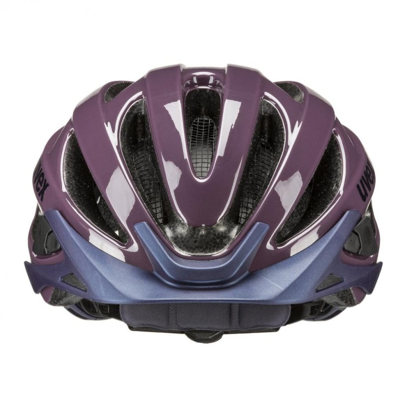 cyklistická helma uvex true plum-deep space - Velikost: M (55-58 cm)