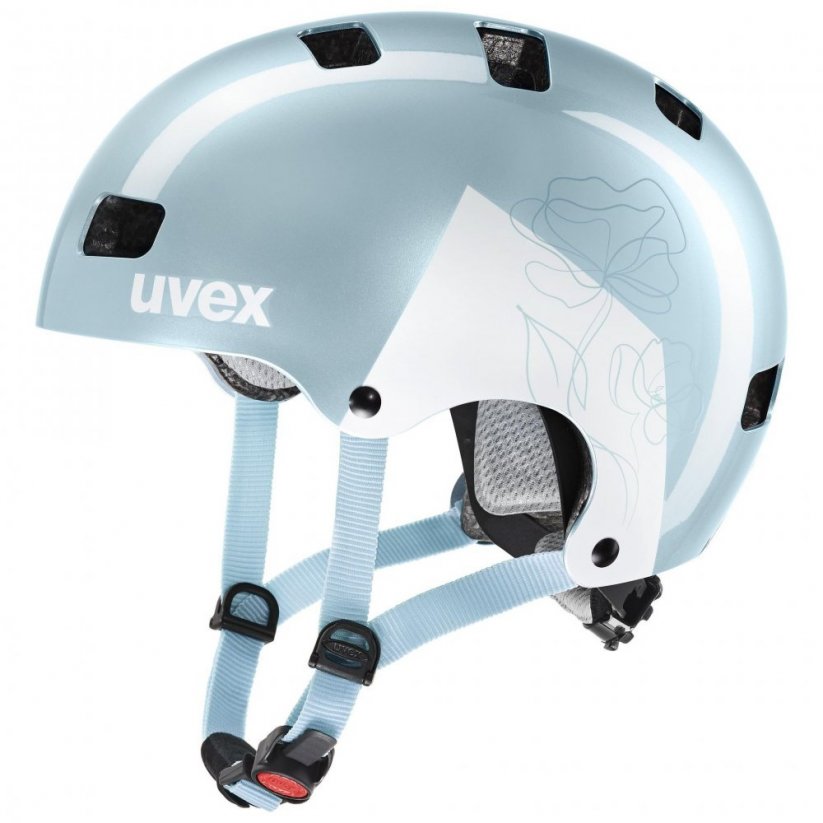 dětská cyklistická helma uvex kid 3 cloud - white - Velikost: XS (51-55 cm)