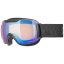 lyžařské brýle uvex downhill 2000 S CV black mat blue S1