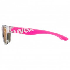 športové okuliare uvex sportstyle 508 clear pink