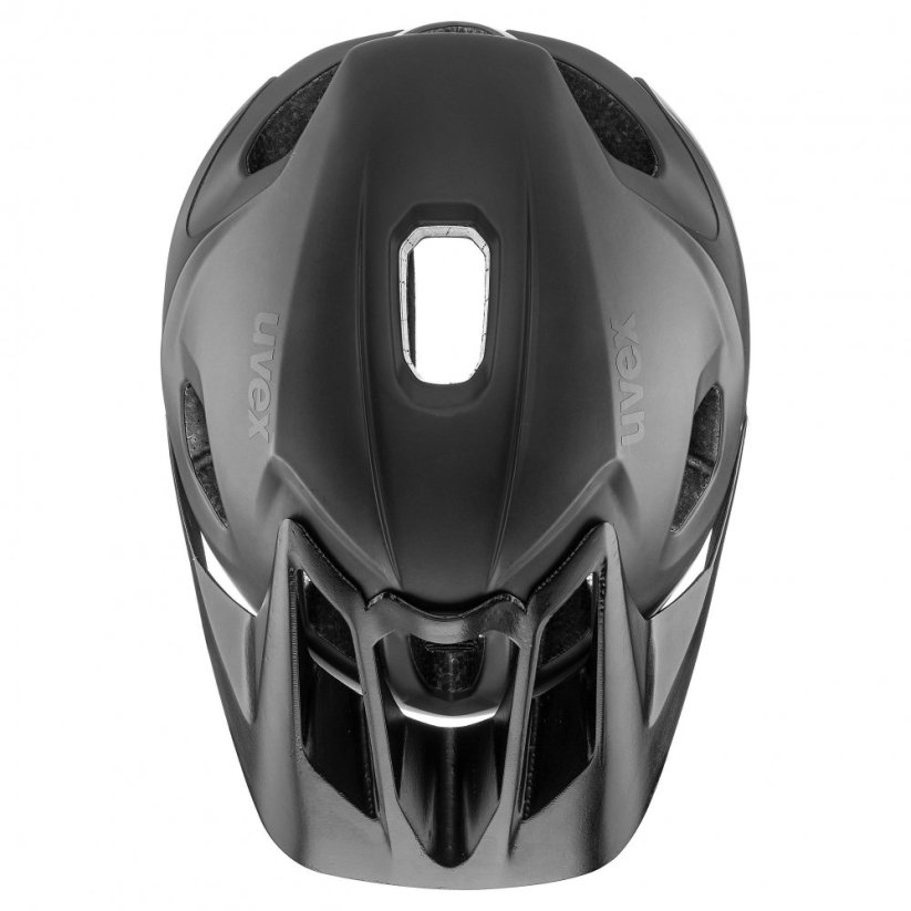 cyklistická helma uvex quatro integrale black mat