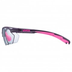sportovní brýle uvex sportstyle 802 V small purple pink mat