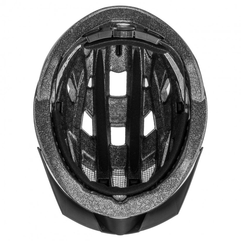 cyklistická helma uvex i-ve black