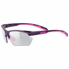 športové okuliare uvex sportstyle 802 V small purple pink mat