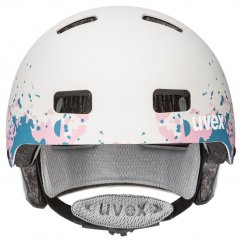 detská cyklistická helma uvex kid 3 cc grey-grapefruit mat