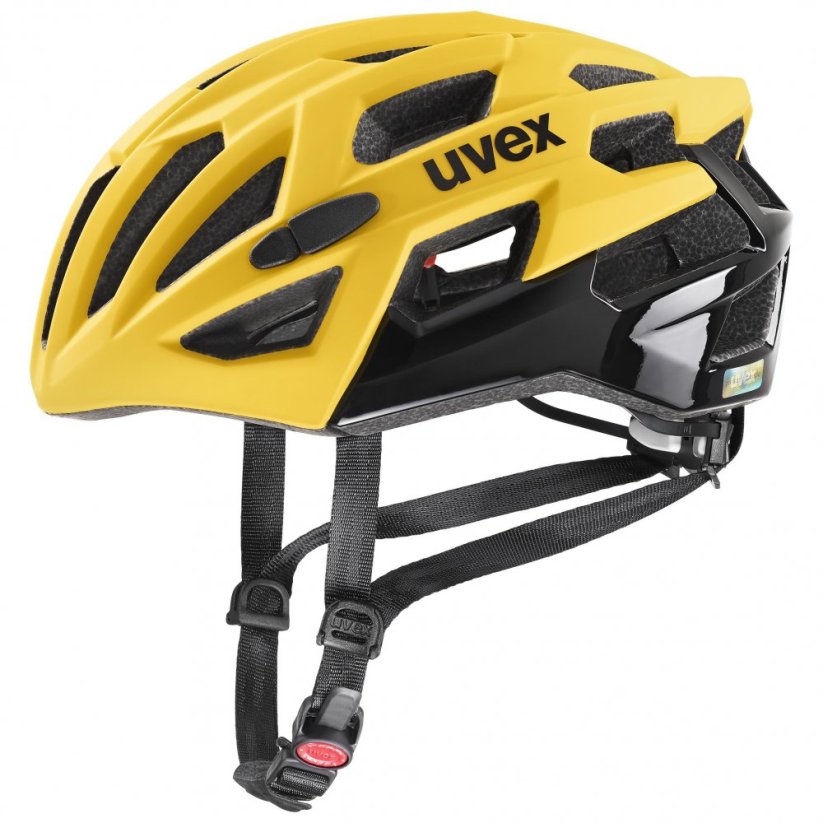 cyklistická helma uvex race 7 sunbee - black - Velikost: XS (51-55 cm)