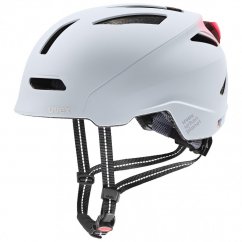 cyklistická helma uvex urban planet LED cloud mat